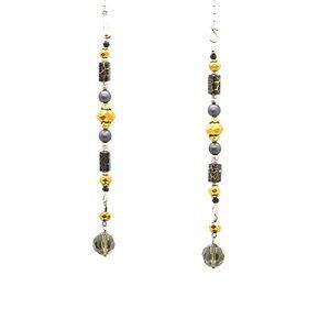 Black Gold Ceiling Fan Pulls